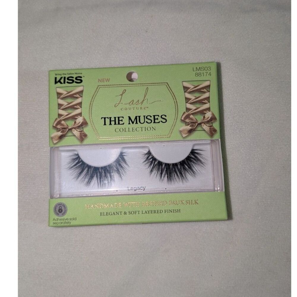 KISS Lash Couture The Muses Collection False Eyelashes - Legacy (LMS03) - NIB